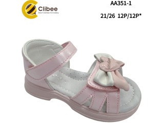 Босоніжки дитячі Clibee AA351-1 pink 21-26