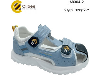 Босоніжки дитячі Clibee AB364-2 blue-yellow 27-32