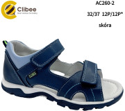Босоніжки дитячі Clibee AC260-2 d.blue-l.blue 32-37