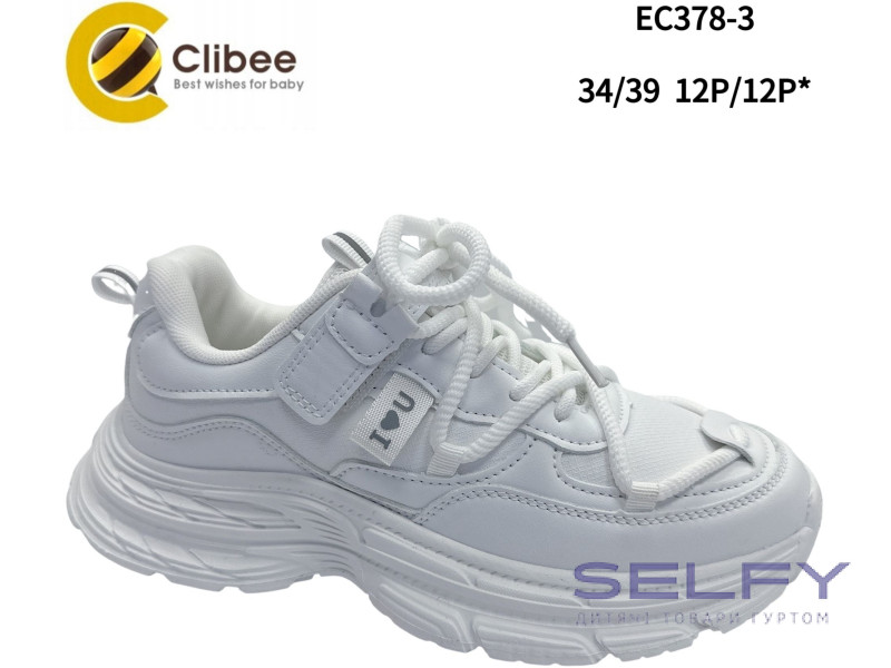 Кроссовки Clibee EC378-3 white 34-39, Фото 1