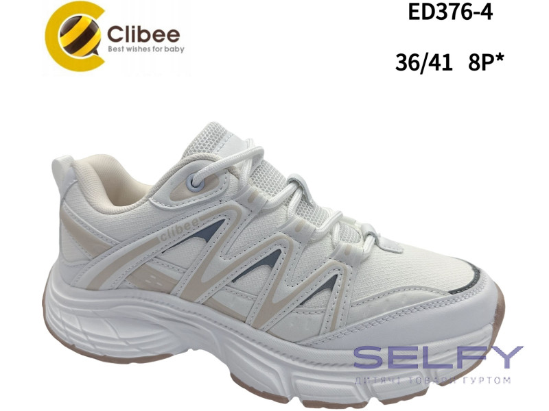 Кроссовки Clibee ED376-4 white 36-41, Фото 1