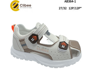 Босоніжки дитячі Clibee AB364-1 beige-khaki 27-32