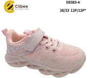 Кроссовки Clibee EB383-4 pink-white 28-33