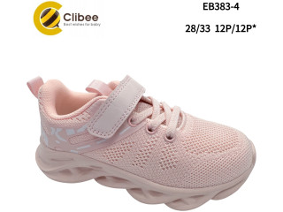 Кроссовки Clibee EB383-4 pink-white 28-33