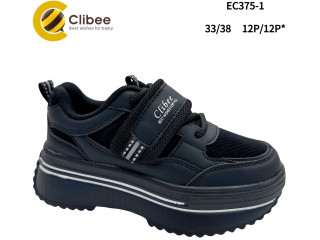 Кросівки Clibee EC375-1 black 33-38