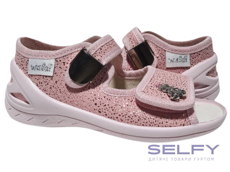 Єва 23-30 рожева, брошка ведмедик, Фото 1