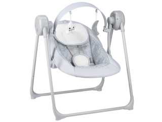 Качели детские FreeON Snuggy, stars light grey