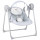 Качели детские FreeON Snuggy, stars light grey