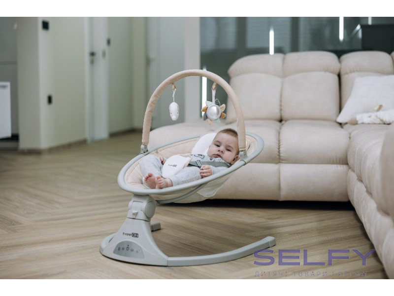 Качели детские FreeON Elite, beige, Фото 7