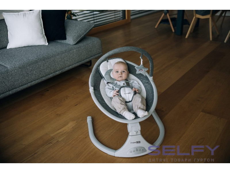 Качалка детская FreeON Elite, серая, Фото 7