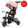 Триколісний дитячий велосипед Free2Move ELIPSO black pink