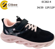 Кросівки Clibee EC382-4 black-pink 34-39