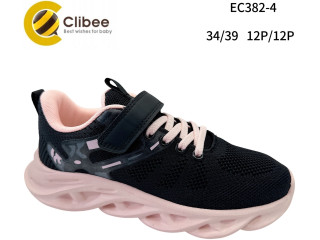 Кросівки Clibee EC382-4 black-pink 34-39