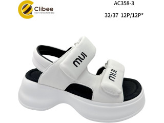 Босоніжки дитячі Clibee AC358-3 white 32-37