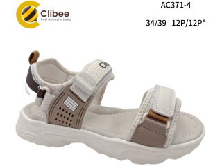 Босоніжки дитячі Clibee AC371-4 beige-khaki 34-39