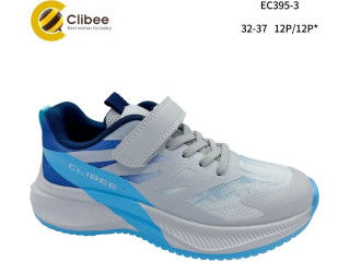 Кросівки дитячі Clibee EC395-3 grey-blue 32-37