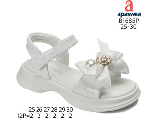 Босоніжки дитячі Apawwa B1685P white 25-30