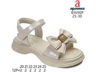 Босоніжки дитячі Apawwa B1690P beige 25-30