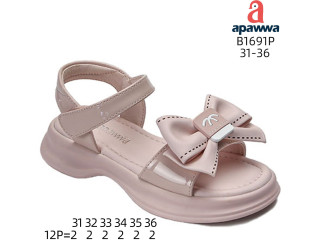 Босоніжки дитячі Apawwa B1691P pink 31-36