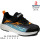 Кроссовки детские Apawwa G1855P black-orange 26-31