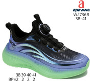 Кросівки Apawwa W2736R black 38-41