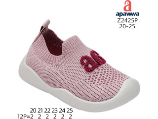 Кросівки дитячі Apawwa Z2425P pink 20-25