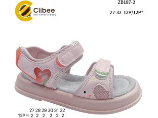 Босоніжки дитячі Clibee ZB187-2 pink 27-32