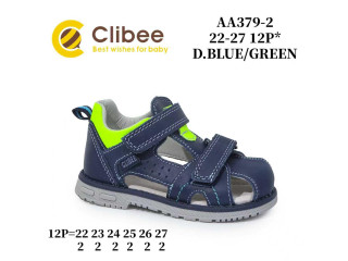 Босоножки детские Clibee AA379-2 green 22-27