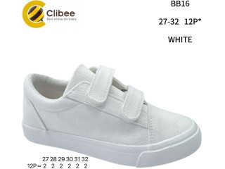 Кеди дитячі Clibee BB16 white 27-32
