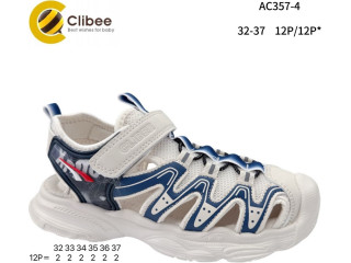 Босоніжки дитячі Clibee AC357-4 white-blue 32-37