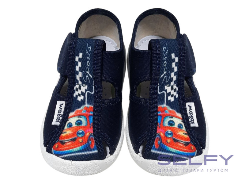 Паша 21-27 синий, красная машина, Фото 3