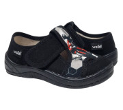 Міша 24-30 чорний, червоний мотоцикл