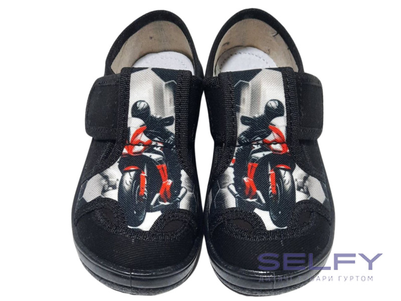 Миша 24-30 черный, красный мотоцикл, Фото 3