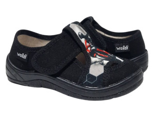 Миша 24-30 черный, красный мотоцикл