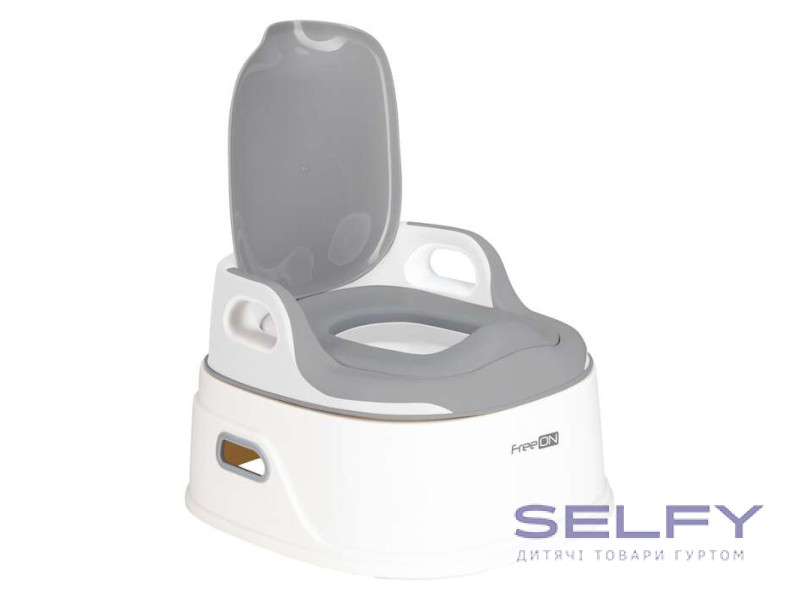 Набор для приучения к горшку FreeON 3 в 1, white, Фото 7