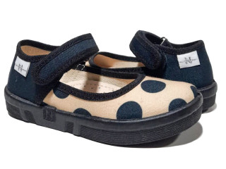 Diana 26-32, бежева, чорна крапка по-розмірно