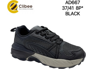 Кросівки Clibee AD667 black 37-41 по-розмірно