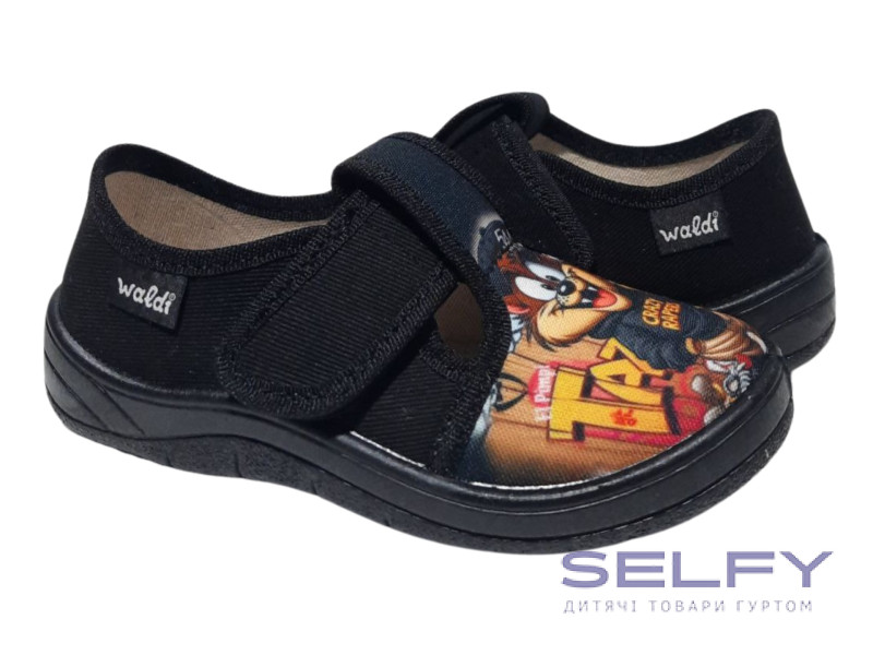 Гриша 24-30 черный, черная подошва, Тез, Фото 1