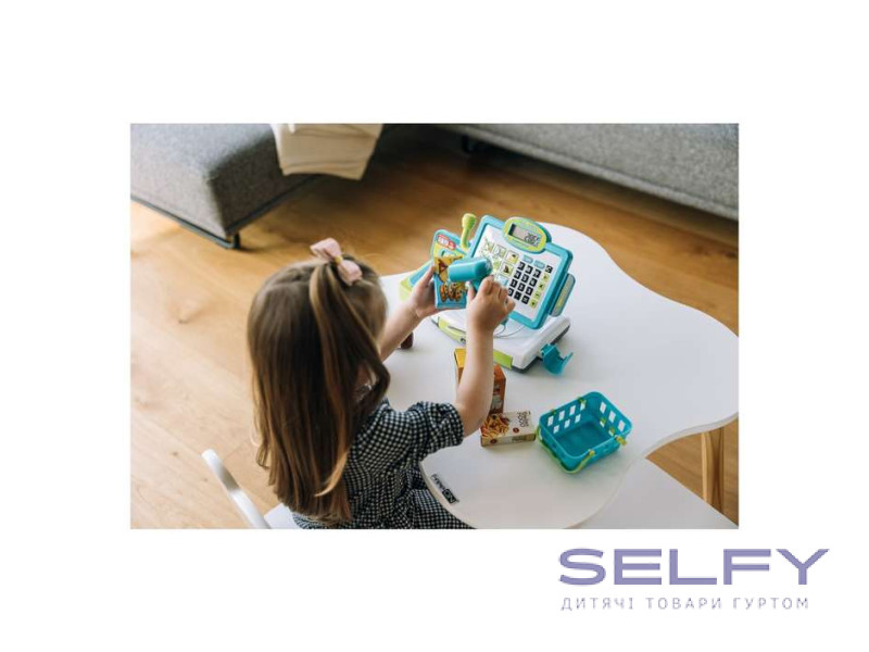 Кассовый аппарат Free 2 Play с микрофоном, калькулятором, сканером и аксессуарами, Фото 4