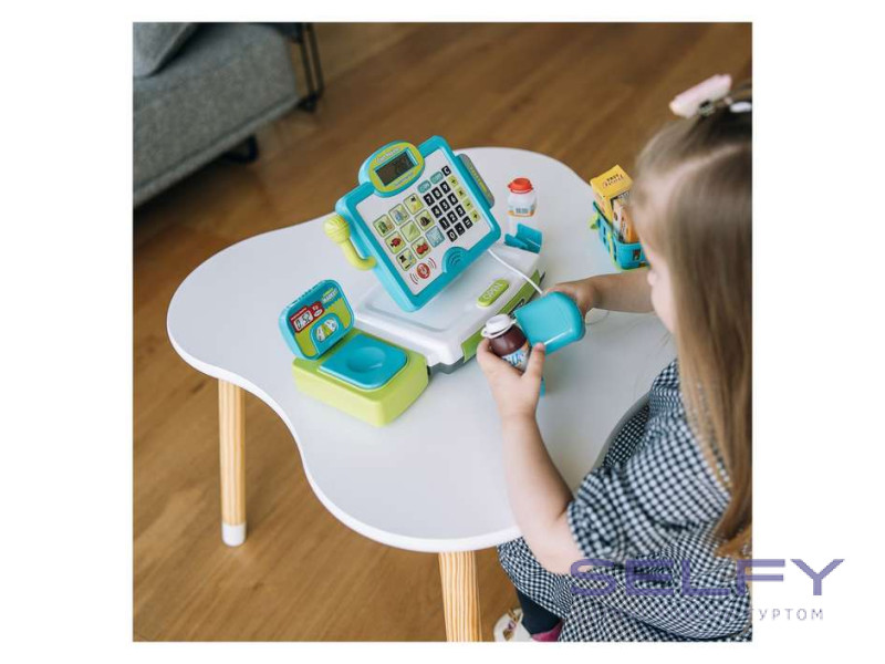 Касовий апарат Free 2 Play з мікрофоном, калькулятором, сканером і аксесуарами, Фото 3