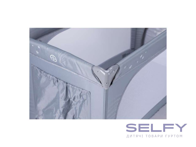 Ліжко-манеж дитяче FreeON Cot Nook, grey, Фото 8