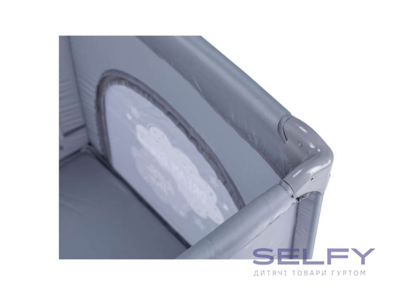 Кровать-манеж детская FreeON Cot Nook, grey, Фото 6