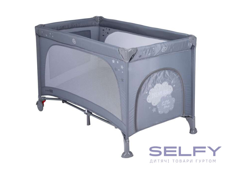 Ліжко-манеж дитяче FreeON Cot Nook, grey, Фото 1