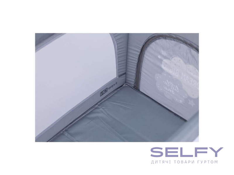 Ліжко-манеж дитяче FreeON Cot Nook, grey, Фото 7