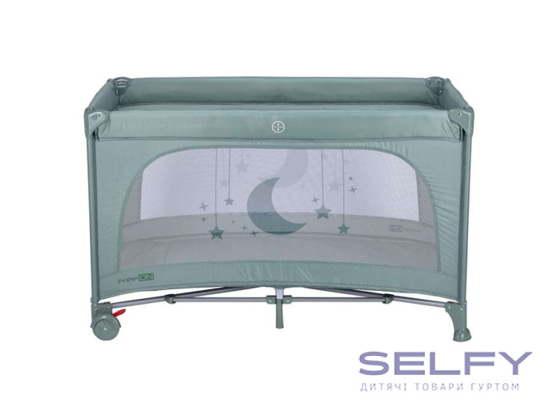 Кровать-манеж детская FreeON Cot Nook, green, Фото 3