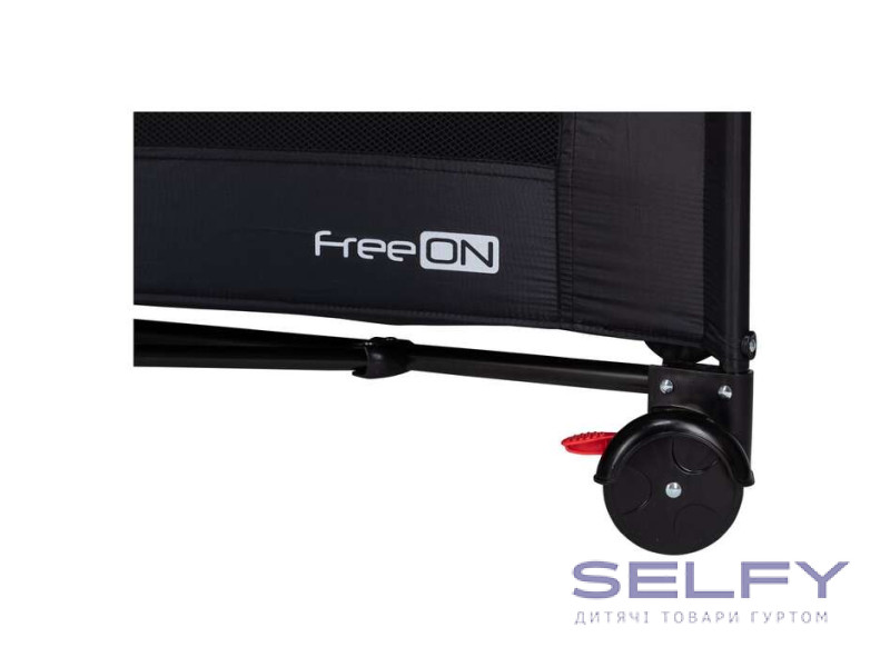 Ліжко-манеж дитяче FreeON Snozze, black, Фото 6
