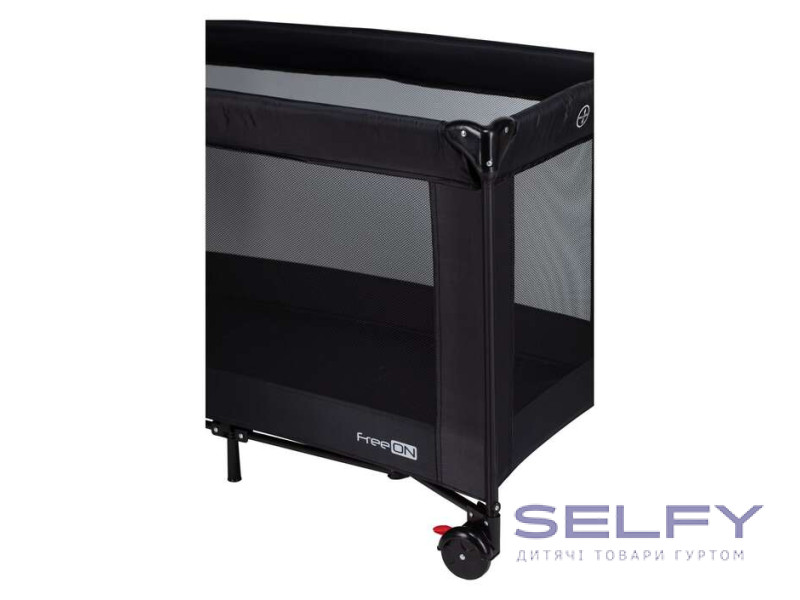 Ліжко-манеж дитяче FreeON Snozze, black, Фото 7