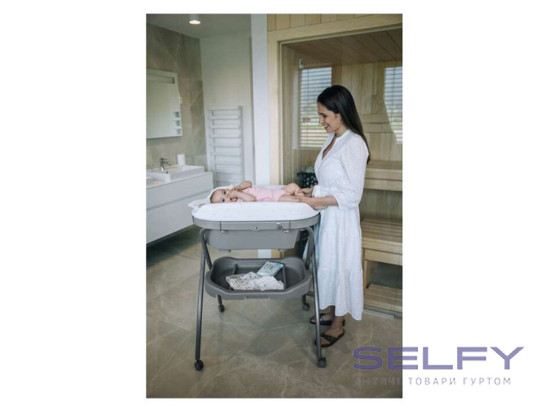 Ванна FreeON з пеленальним столиком Swan, Фото 6