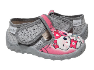 Даша 21-27 сіро-рожева, сіра підошва, cat friends