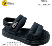 Босоніжки дитячі Clibee AB365-1 black 27-32